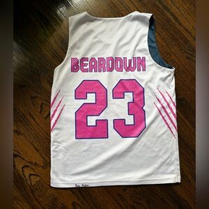 Arizona Jean Company Pink and White Kids Jersey